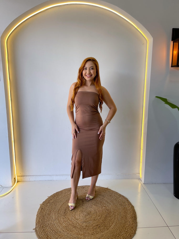 VESTIDO TOMARA QUE CAIA - Slim