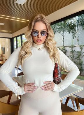 BODY LIA GOLA ALTA ML - Slim e Plus