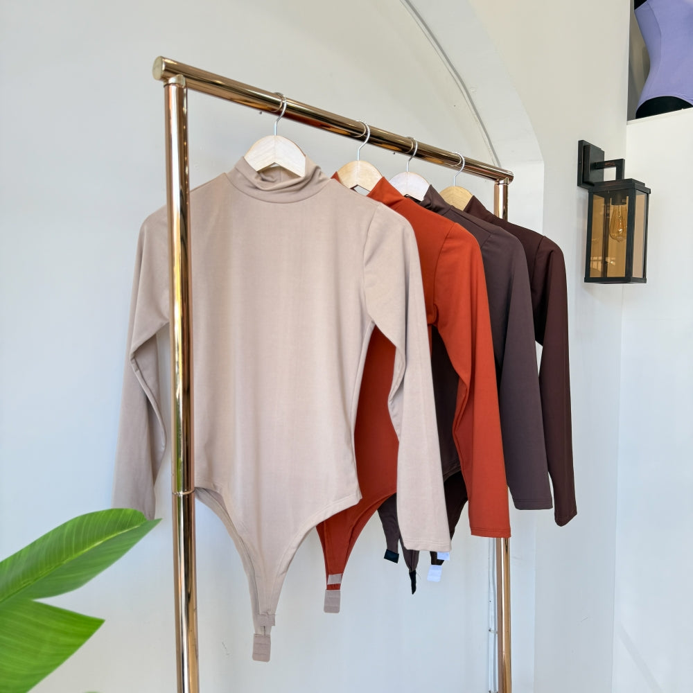 BODY LIA GOLA ALTA ML - Slim e Plus