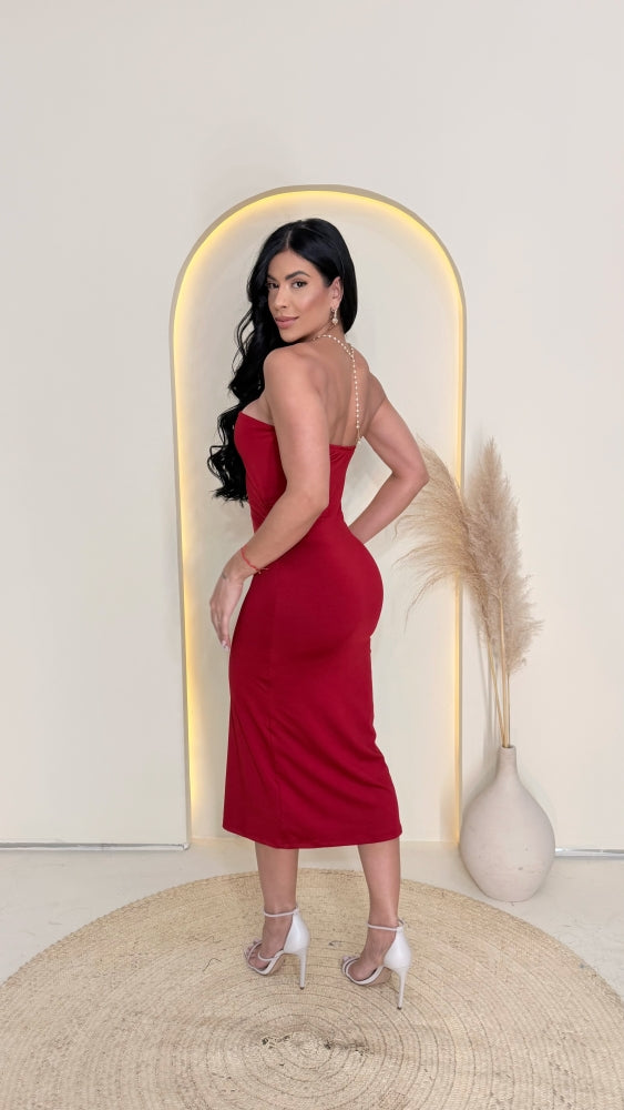 VESTIDO TOMARA QUE CAIA - Slim