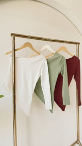 BODY NULA MANGA LONGA - Slim e Plus.