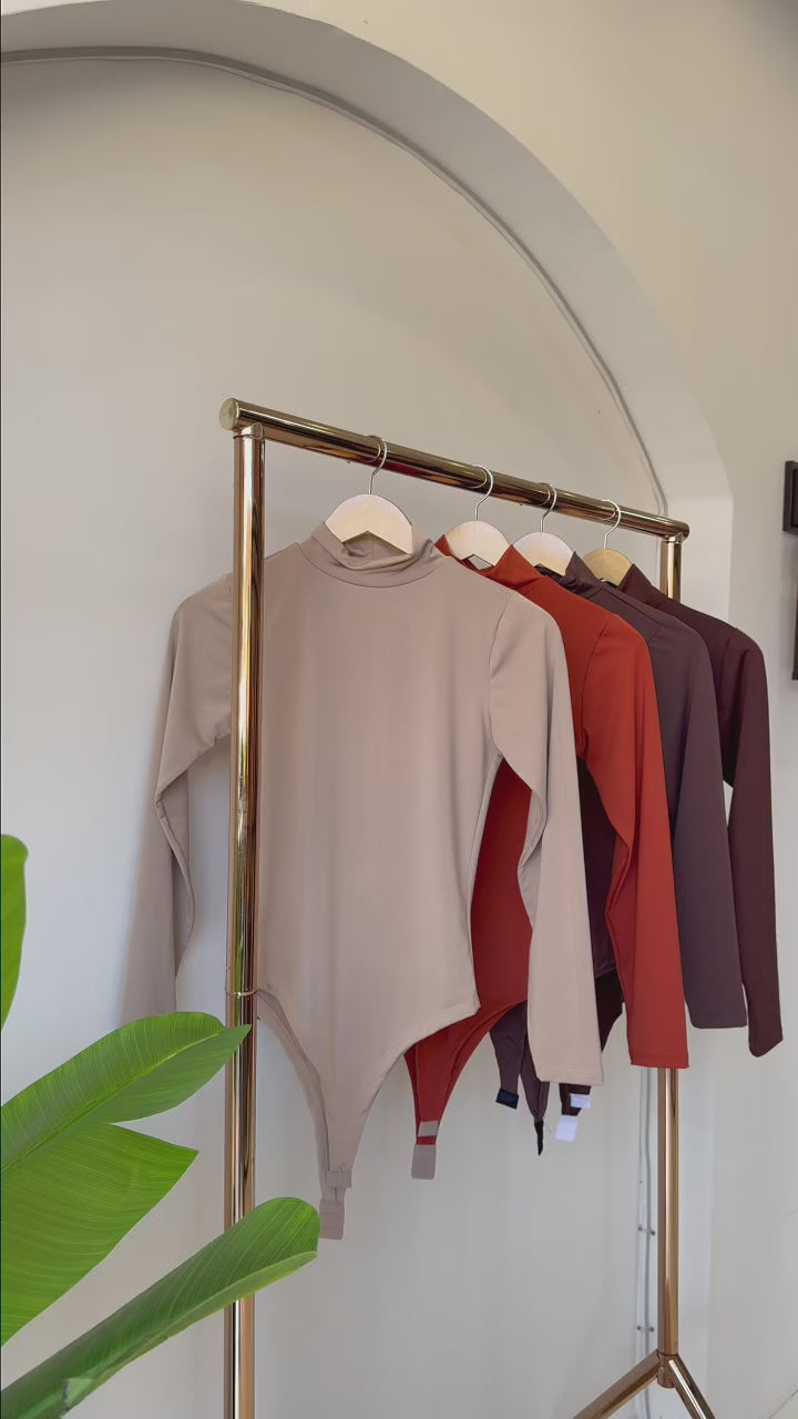 BODY LIA GOLA ALTA ML - Slim e Plus